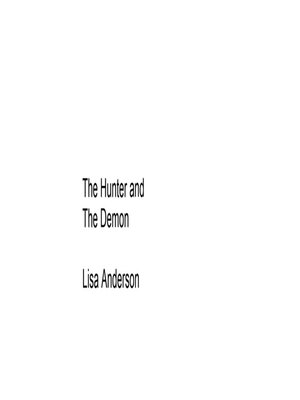 cover image of The Hunter and the Demon